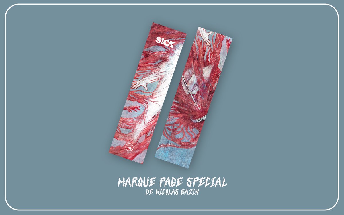 Vous voulez une autre raison de vous décider ? Ce marque-page signé <a href="/BazinNico/">Bazin Nicolas</a> , l'auteur derrière la BD Demain la rage !