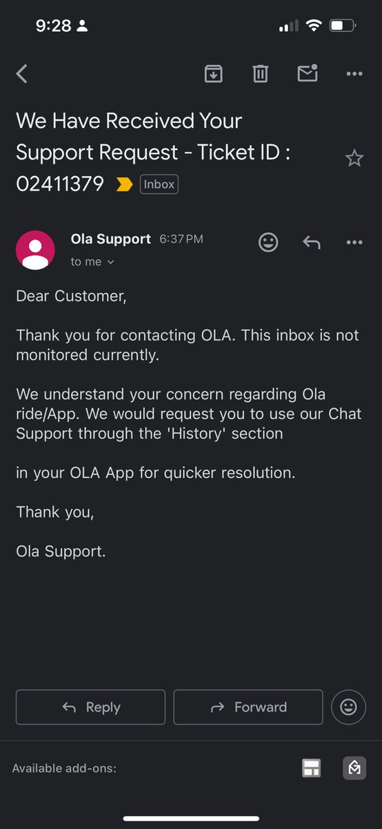 ankstheocean's tweet photo. @Olacabs @ola_supports

You showed 500 as fare and deducted approx 1200 as final fare.

Neither your email is working nor can’t support.. how can we report this scam?? https://t.co/AzHlbWCUou