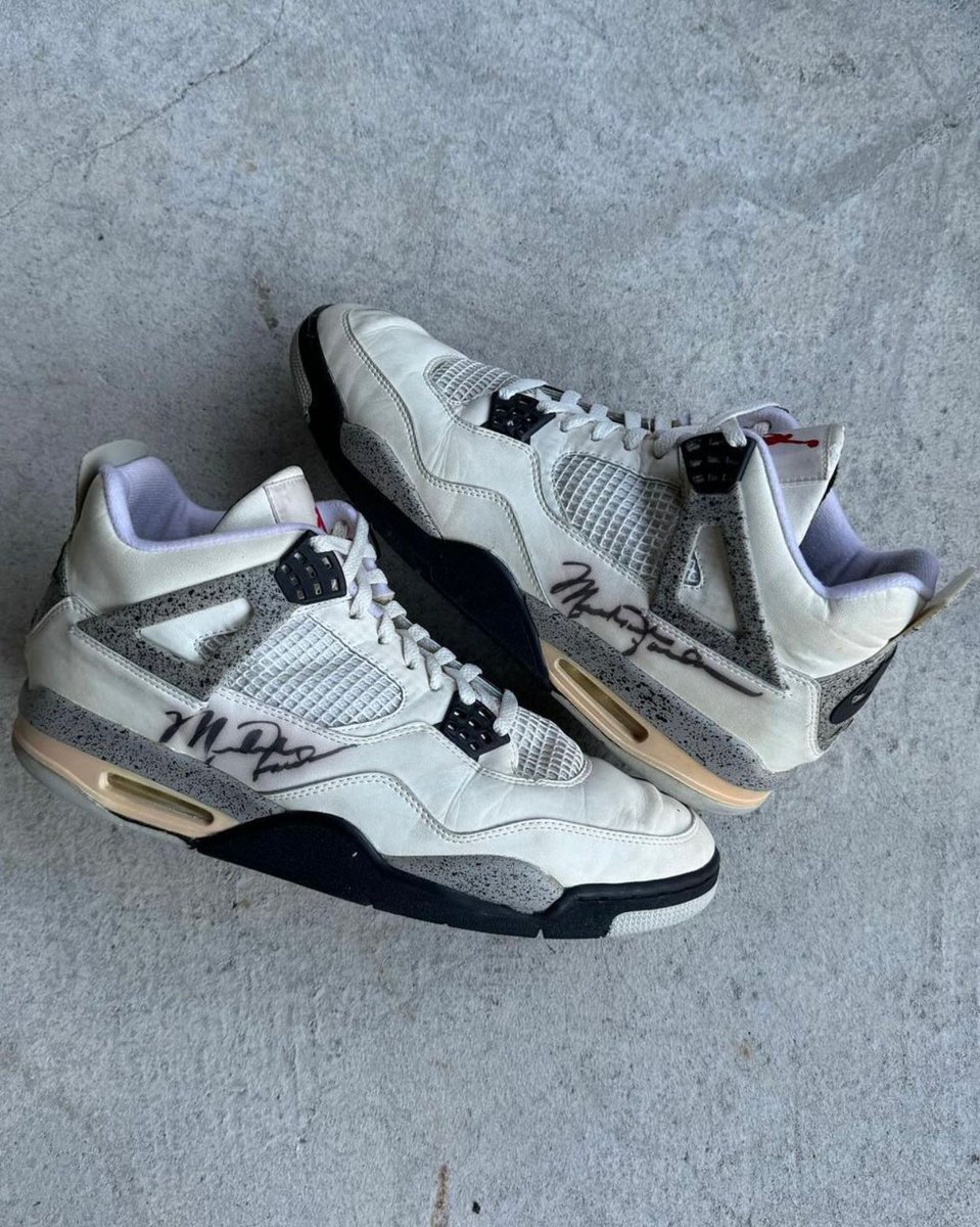 1989 jordan 4 white cement