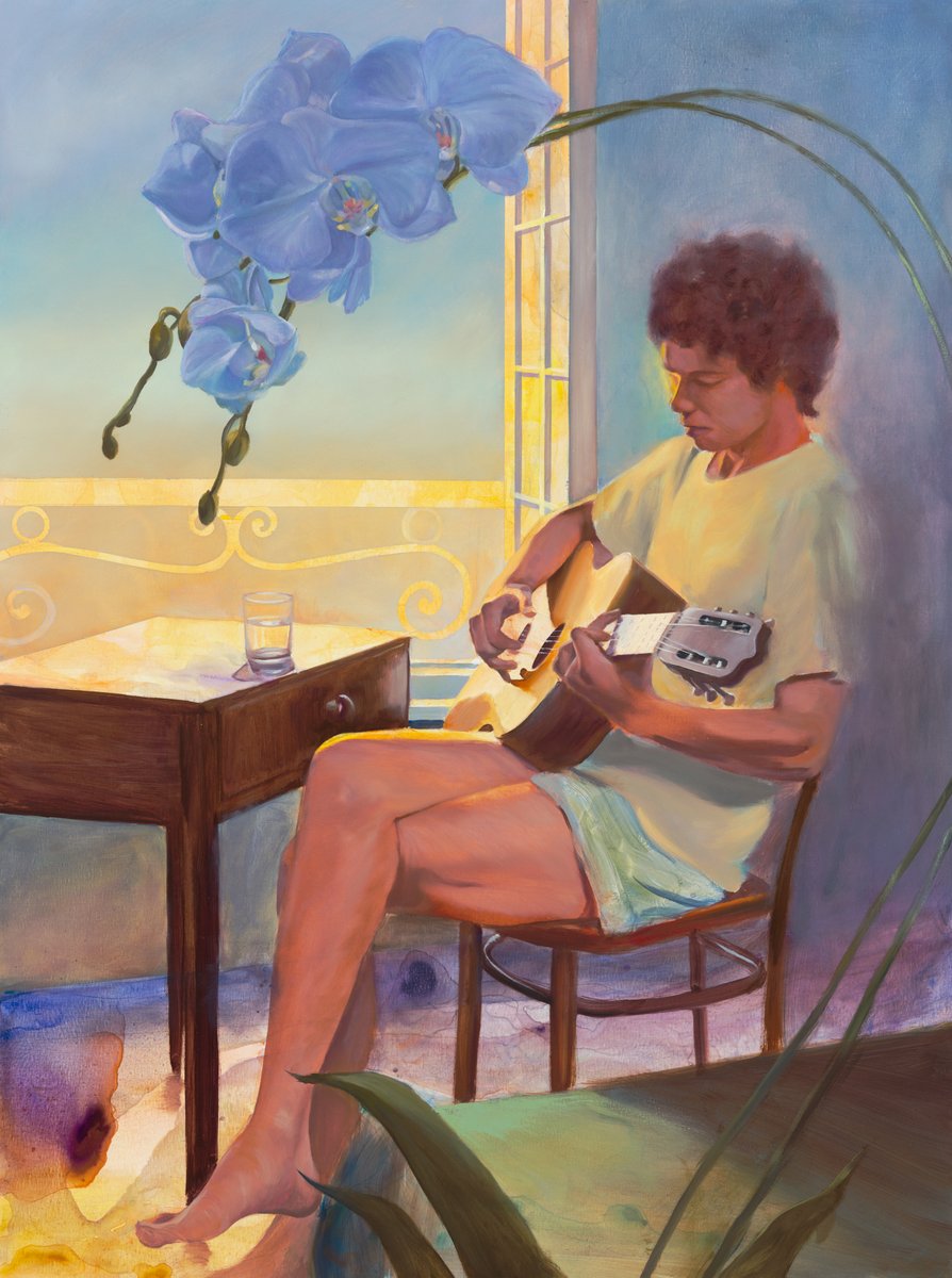 🎸 #CalebHahneQuintana, Walk Right Back (After Rohmer), 2024. artsy.app/3SujFJG