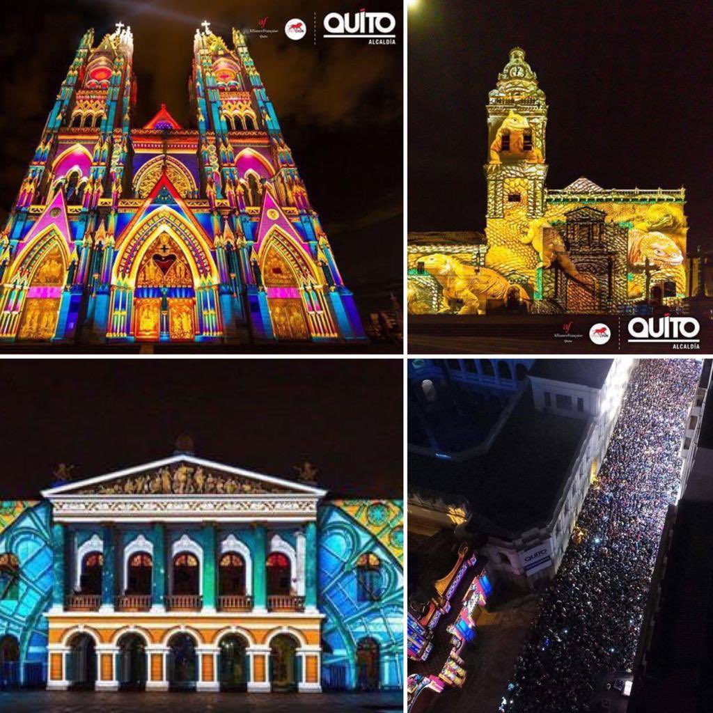 Me alegra que un festival similar a la Fiesta de la Luz se retome en estos días en la ciudad. En nuestra alcaldía creamos la Fiesta de La Luz, que en sus 3 ediciones movilizó a millones de Quiteños, hermanos ecuatorianos y extranjeros, quienes se maravillaron con la majestuosidad