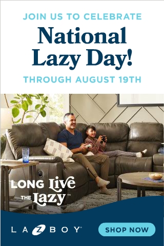 FurnitureJensen's tweet photo. Stop in and see our La-Z-Boy furniture selection!🤩 

Help yourself to some free snacks, and receive a free gift just for trying out any La-Z-Boy furniture!*while supplies last.Offer ends 8/19/24.See store for details. https://t.co/GMBzv55j16