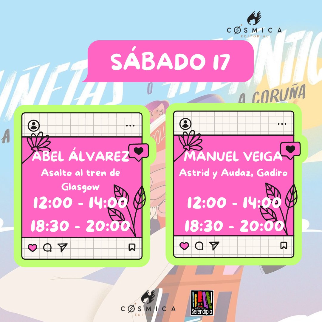 Cósmica Editorial tweet media