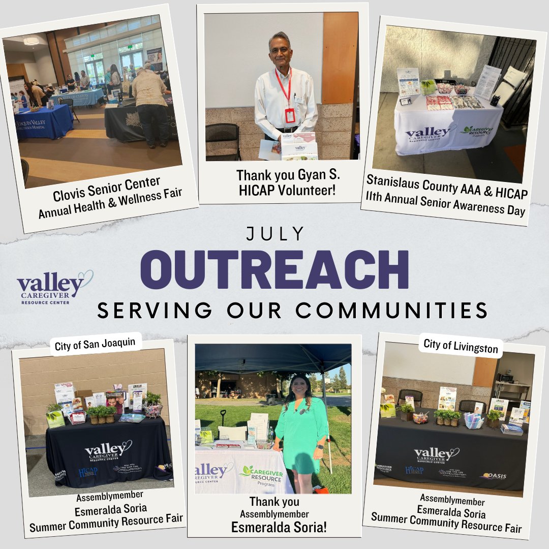 CaregiverValley's tweet photo. Valley Caregiver Resource Center partnered with @AsmSoria from District 27, the Clovis Senior Activity Center, and Stanislaus County Area Agency on Aging in providing much needed resources to our communities in the Central Valley. Thank you for your support.
#VCRC #ValleyCRC https://t.co/KJFtOKXcyy