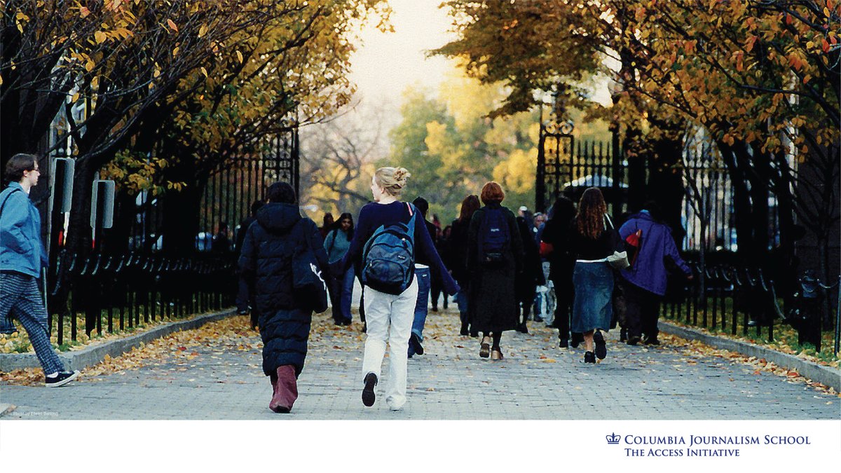 Columbia Journalism School (@columbiajourn) on Twitter photo This year — for the first time in <a href="/Columbia/">Columbia University</a> Journalism School's history — prospective students can apply to all degree programs at no cost. Learn more about this next step of the #CJS2030 Access Initiative: journalism.columbia.edu/news/cjs-fee-w…
📷: Eileen Barroso This year — for the first time in <a href="/Columbia/">Columbia University</a> Journalism School's history — prospective students can apply to all degree programs at no cost. Learn more about this next step of the #CJS2030 Access Initiative: journalism.columbia.edu/news/cjs-fee-w…
📷: Eileen Barroso