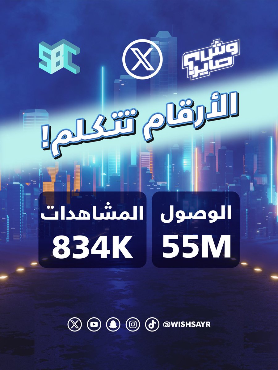 محبتكم وصلتنا! 🥳👏🏼 
أرقام مليونية ننهي فيها الموسم الثاني، ونبدأ بحماس رحلة التخطيط للموسم الثالث! 😉♥️