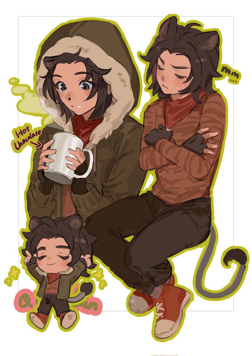 xrsjbz's tweet photo. #olnfweek2024
#qiulin
#Ourlifenowandforever 
#ourlife
#olnf
Day 7 Alternate Universe
Cat Qiu AU🐱 https://t.co/a4bkSwp9hA