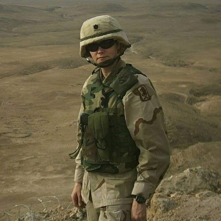lauriebuckhout's tweet image. This is a photo of me not being @Tim_Walz and actually answering the call to serve my country overseas.

I put my life on the line for this country then, and I’d do it again now in a heartbeat.