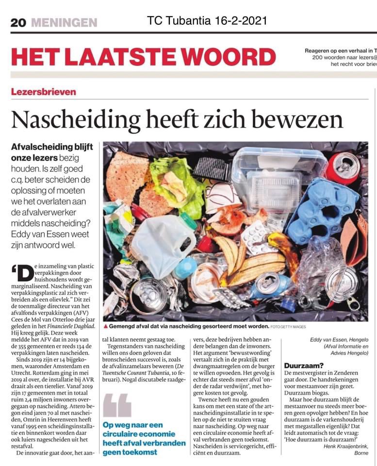 Afval Informatie en Advies Hengelo tweet media