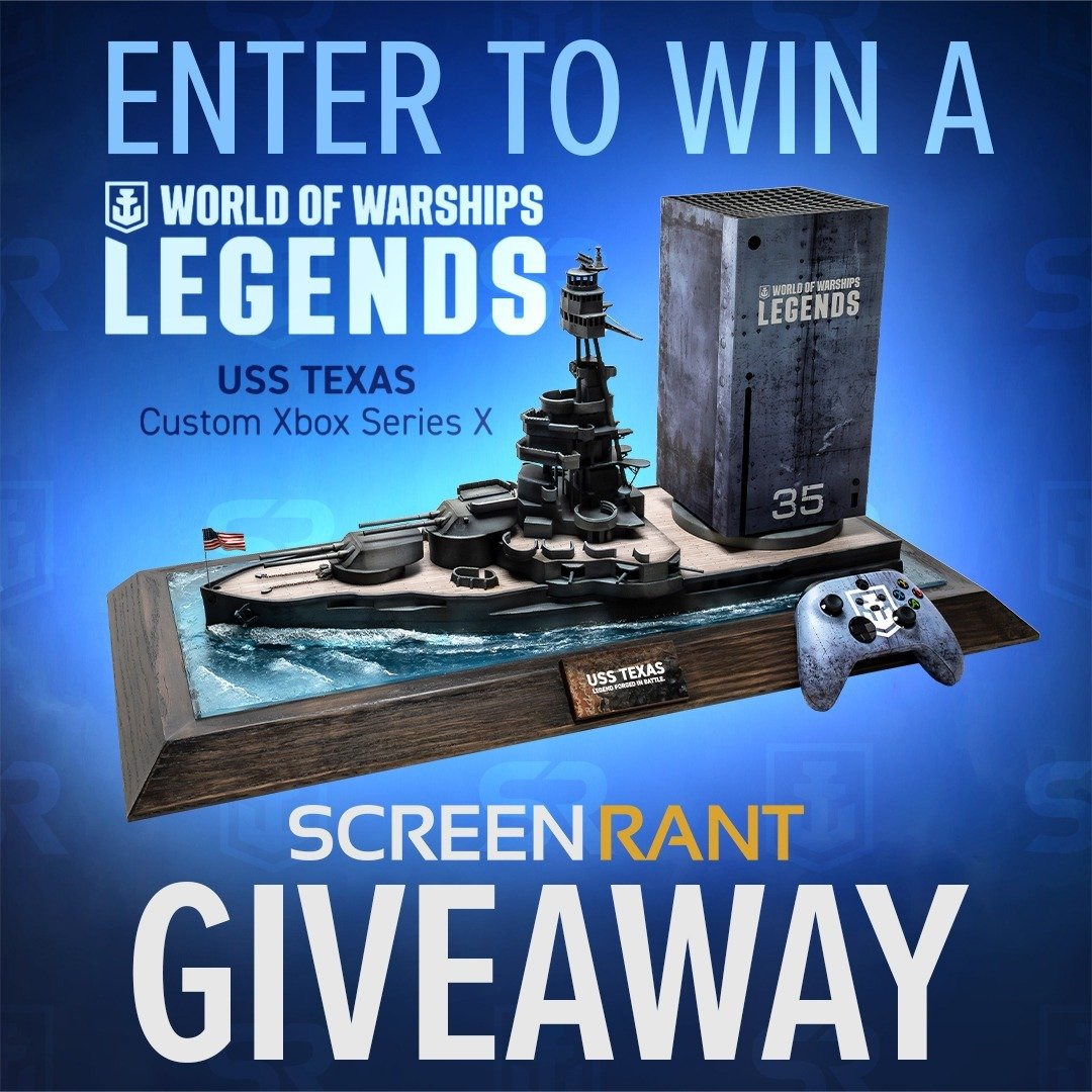 screenrant's tweet photo. ScreenRant is giving away an exquisite custom Xbox Series X!

One GRAND PRIZE winner of the #giveaway will receive the following item:

— A one of a kind, custom #Xbox Series X and a custom Xbox Series X controller valued at USD $20,000.

Details here: https://t.co/G2WwdfqCvf https://t.co/7WKXOpDDgJ