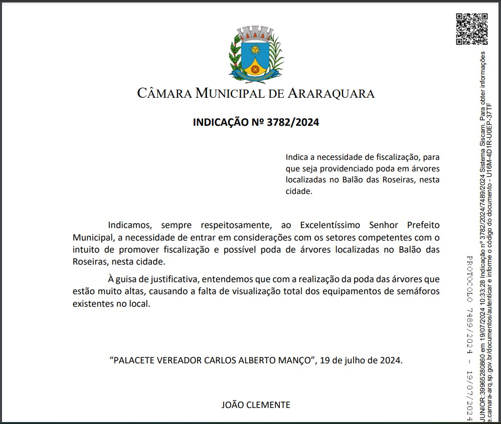 joaoclemente91's tweet photo. Indiquei à Prefeitura Municipal a necessidade de podas de árvores localizadas na rotatória das Roseiras. https://t.co/W3bEAN1zmP