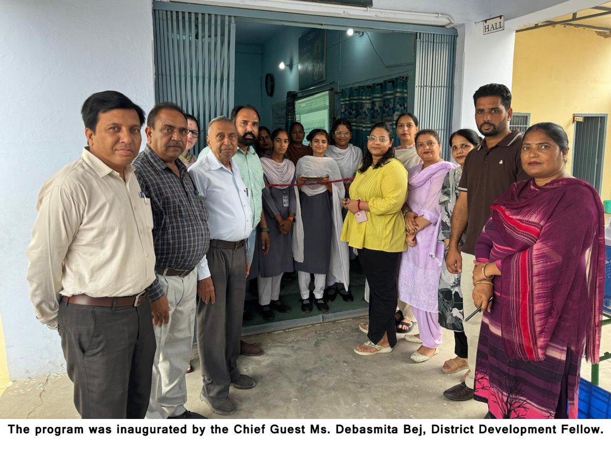 3dMansa's tweet photo. Our 5th workshop undr d #environmenteducationprogram of the @moefcc, in partnership with @PSCST_GoP at Mai Nikko Devi S.S. School, Mansa & attended by 50 students, 15 teachers and 10 community members #proplanetpeople #MissionLiFE #ChooseLiFE #LifestyleforEnvironment
@KSBathPSCST https://t.co/1eTcssCnOm