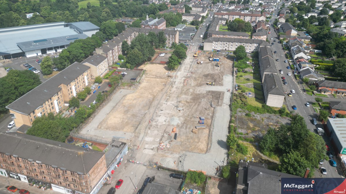pagepark's tweet photo. Tollcross Housing Association have started work to build 42 new homes with @McTaggartGroup. It's a project we've worked with the Association on since 2019, and once complete, its mix of townhouses and flats will increase family housing in Glasgow's east end.

📸 @McTaggartGroup https://t.co/d9lnjsCcXH