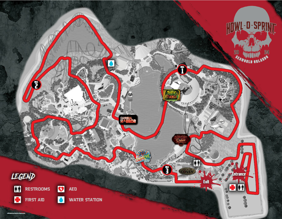 OrlandoThings's tweet photo. @SeaWorld is set to launch a thrilling new event for Halloween enthusiasts and fitness fans alike: the Howl-O-Sprint 5K Run/Walk. Scheduled for Friday, September 13, 2024. https://t.co/qcFOktJ2t8 https://t.co/8b3TJ9LM1x