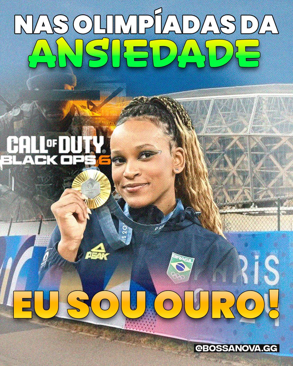 Quem mais ai está com a medalha da ansiedade?
