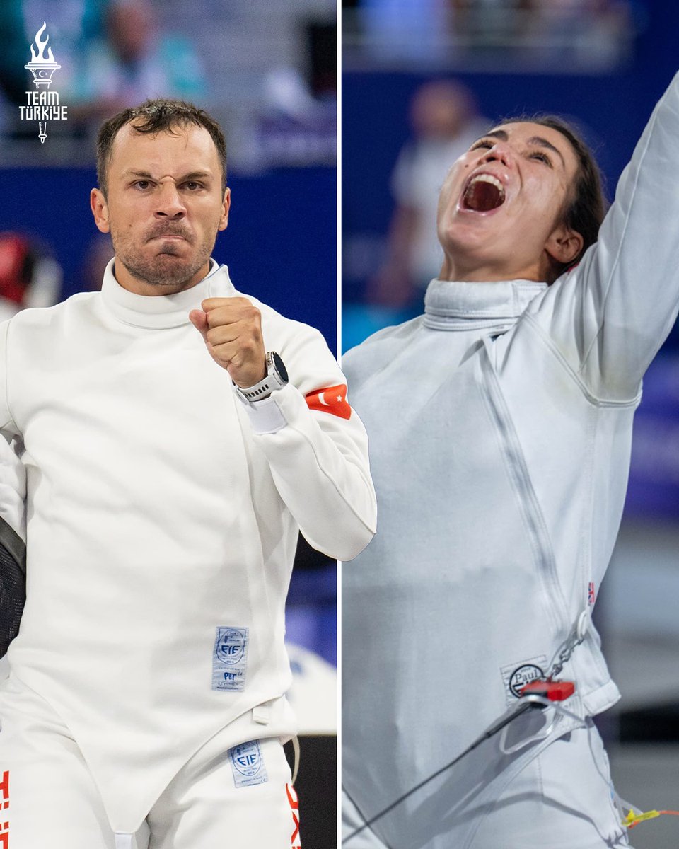 #Paris2024 Olimpiyat Oyunları'nda modern pentatlon mücadelesi eskrim sıralama turuyla başladı. 🤺

🇹🇷Ülkemizi bu branşta temsil eden ilk erkek sporcu olan Buğra Ünal, 35 karşılaşmada 20 tuş ve 225 puan ile 7. sırada ilk bölümü tamamladı.

🇹🇷Milli sporcumuz İlke Özyüksel Mihrioğlu