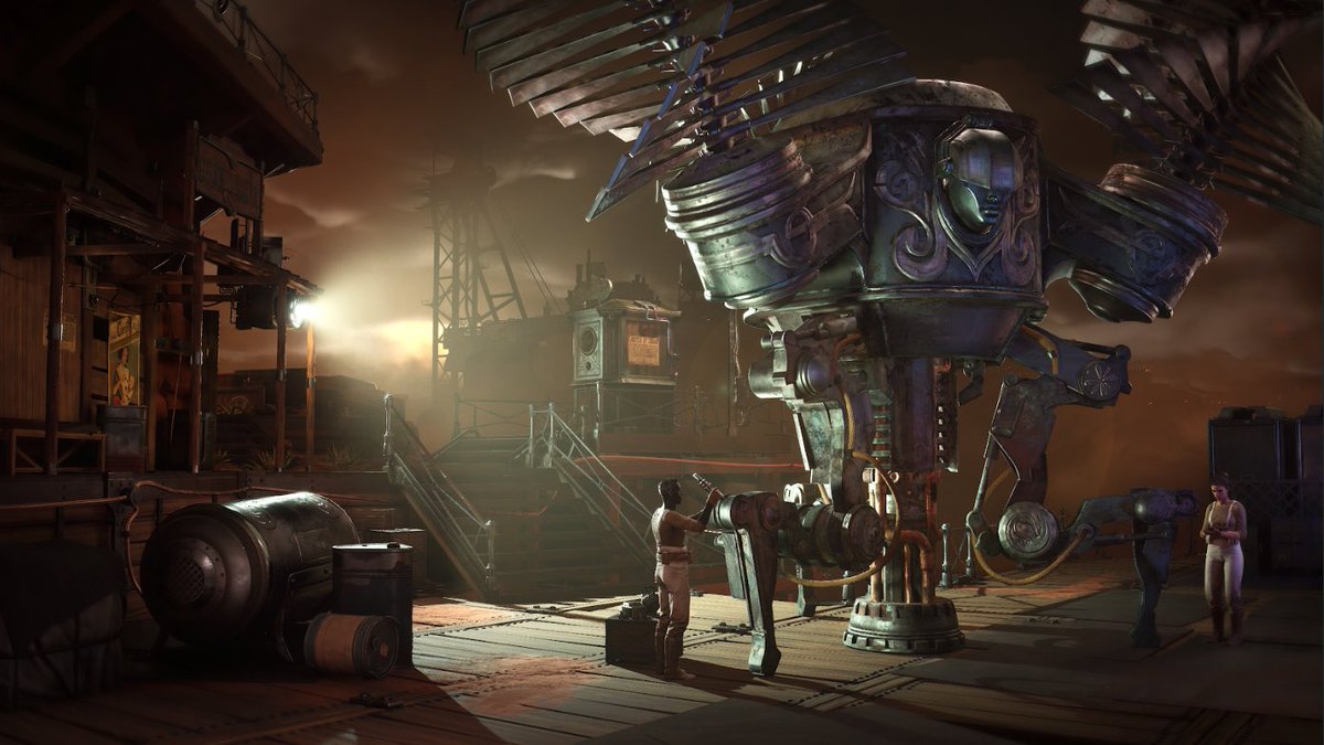 GaGzZzYT's tweet photo. Je suis super heureux de vous partager les premiers visuels de notre prochain jeu chez @WolfEyeGames !

✅Rétro Sci-fi RPG
✅FPS
✅Un mariage entre Dishonored et Fallout New Vegas

Dites moi ce que vous en pensez!
⬇️⬇️⬇️ https://t.co/L14MXMoz6I