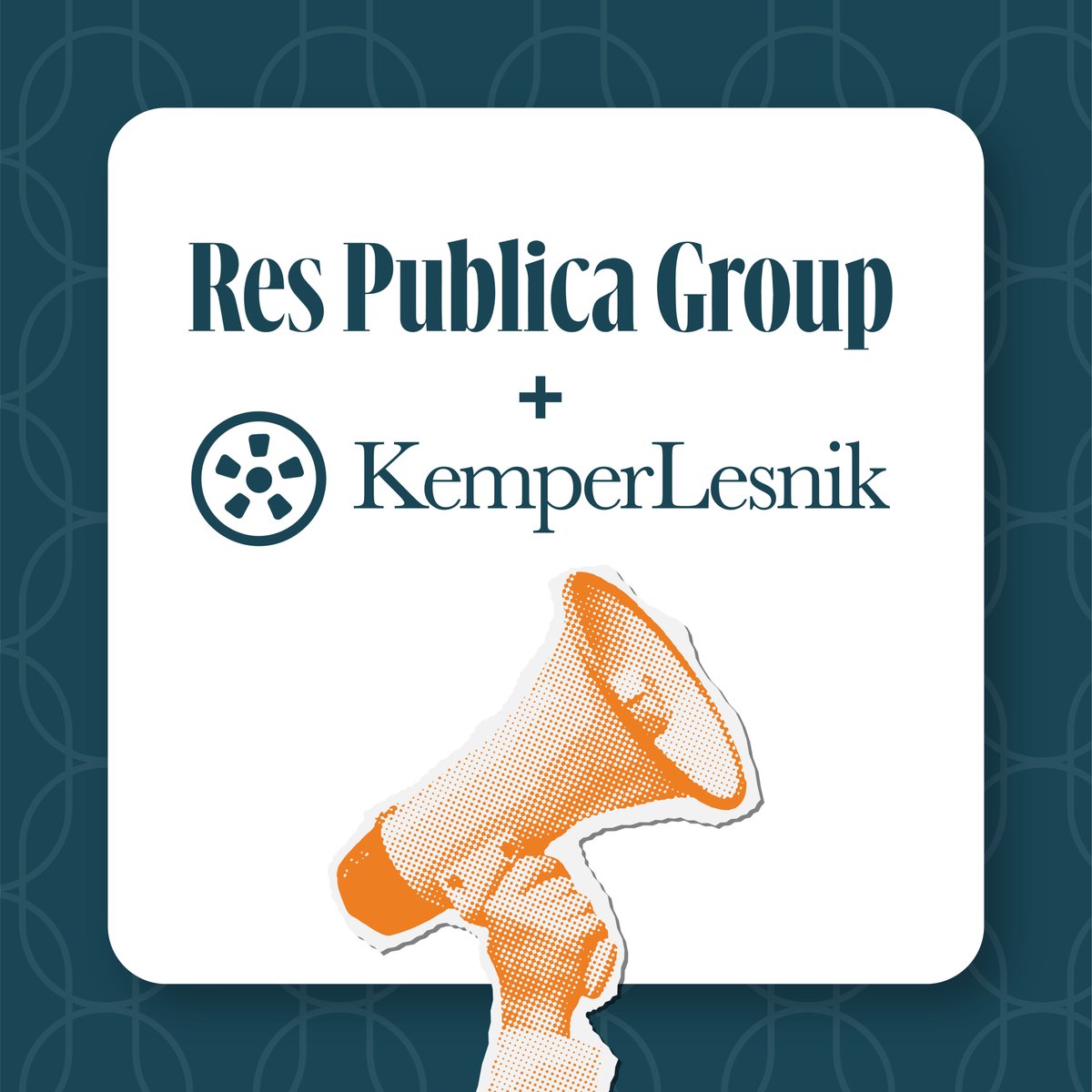 KemperLesnik (@kemperlesnik) on Twitter photo 📣Thrilled to join Res Publica Group in a partnership leveraging two experienced, trusted Chicago agencies. <a href="/crainschicago/">Crain's Chicago Business</a> has the full story! 📣Thrilled to join Res Publica Group in a partnership leveraging two experienced, trusted Chicago agencies. <a href="/crainschicago/">Crain's Chicago Business</a> has the full story!