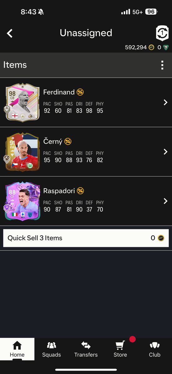 Mustangmad66's tweet photo. @FUT_Accountant not a bad set of 3 82+ PP 👀 🔥 https://t.co/uCMtfJoTg6