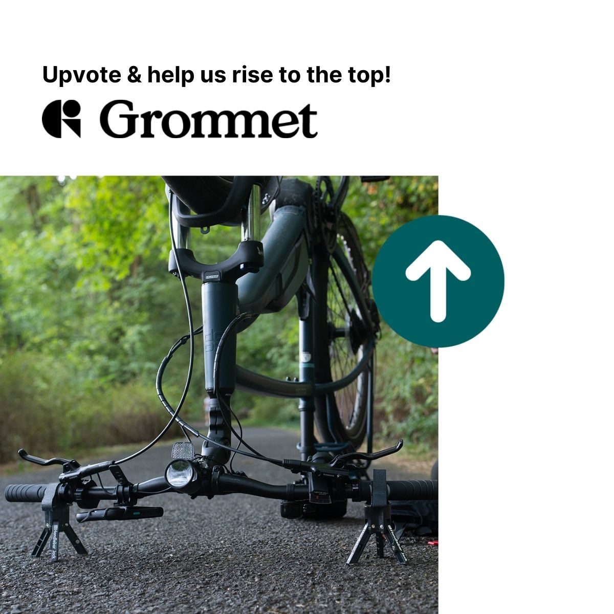 HandlebarJack's tweet photo. Amazing news, everyone! We are officially featured on https://t.co/kbdPyP6GrO! Head over there now and give us an upvote to show your support. We are beyond thrilled and can't wait for you to check us out. Let's spread the word and keep the excitement going!#thegrommet https://t.co/fdIOEbVwPn