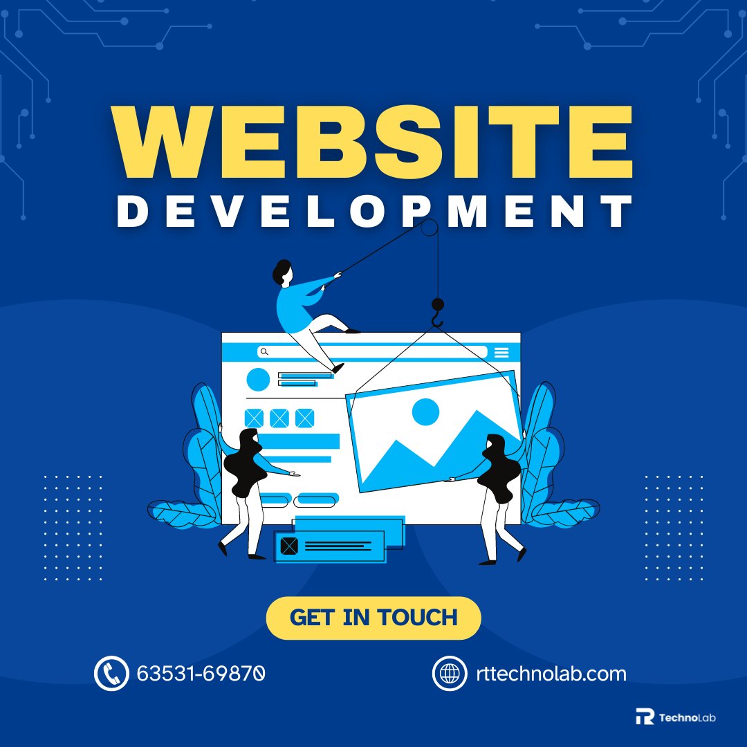 rttechnolab's tweet image. At RT Technolab, we specialize in creating stunning, user-friendly websites that not only look great but also drive results.
✅ Custom Designs
✅ Responsive on All Devices
✅ SEO Optimized
✅ Fast Load Times
✅ E-Commerce Ready
#WebDevelopment