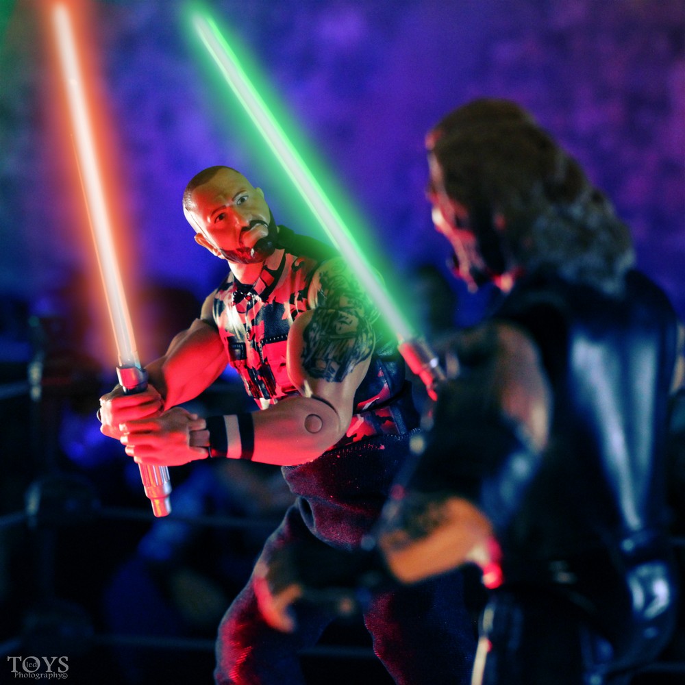 Jed_Underground's tweet image. Aug 08, 2010
#TNA Hardcore Justice
Team 3D vs Axl Rotten &amp;amp; Kahoneys
The day @bullyray5150 had a lightsaber fight against #Kahoneys!

14 years to the day!

Ray 👉 @Mattel
Kahoneys 👉 @JAKKStoys
Ray pants 👉 EliteThreads23
@ThisIsTNA

#BrotherRay #WrestlingFigures #HardcoreJustice
