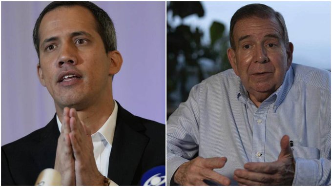 Los títeres de los EE.UU. en un guión que ya conocemos.
No volverán. 
#EdmundoEsGuaido2