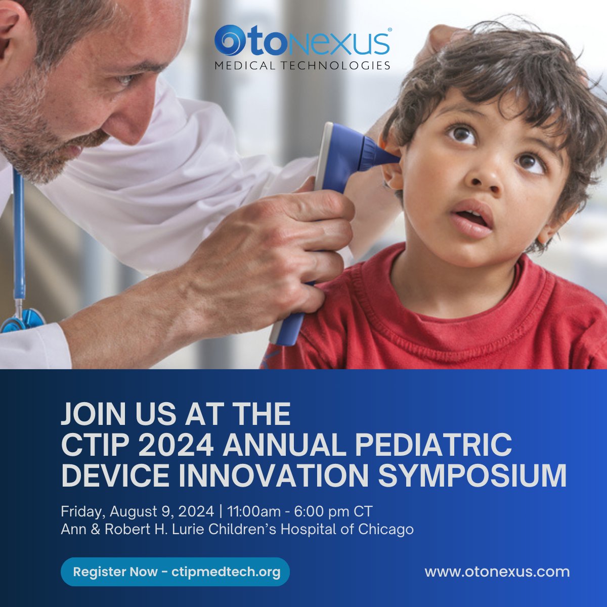 We are pleased to announce that we are participating in the 2024 CTIP Pediatric Device Innovation Symposium, Friday, August 9, 2024 register at ctipmedtech.org #2024CTIP #pediatricinnovation #TechInnovation #pediatric #MEDTECH