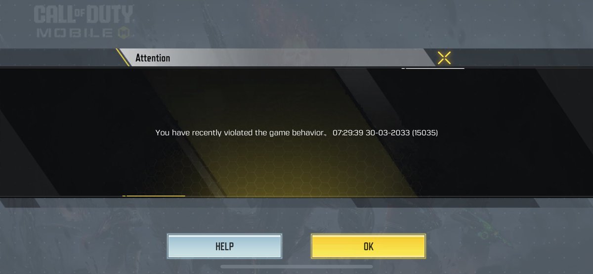 JerryG473's tweet photo. Been ban for over a year now I have never used any hacks or violated any rules .Please Unban @ATVIAssist @PlayCODMobile @Activision @CallofDuty #unbanrequest https://t.co/9D74UY7LiM
