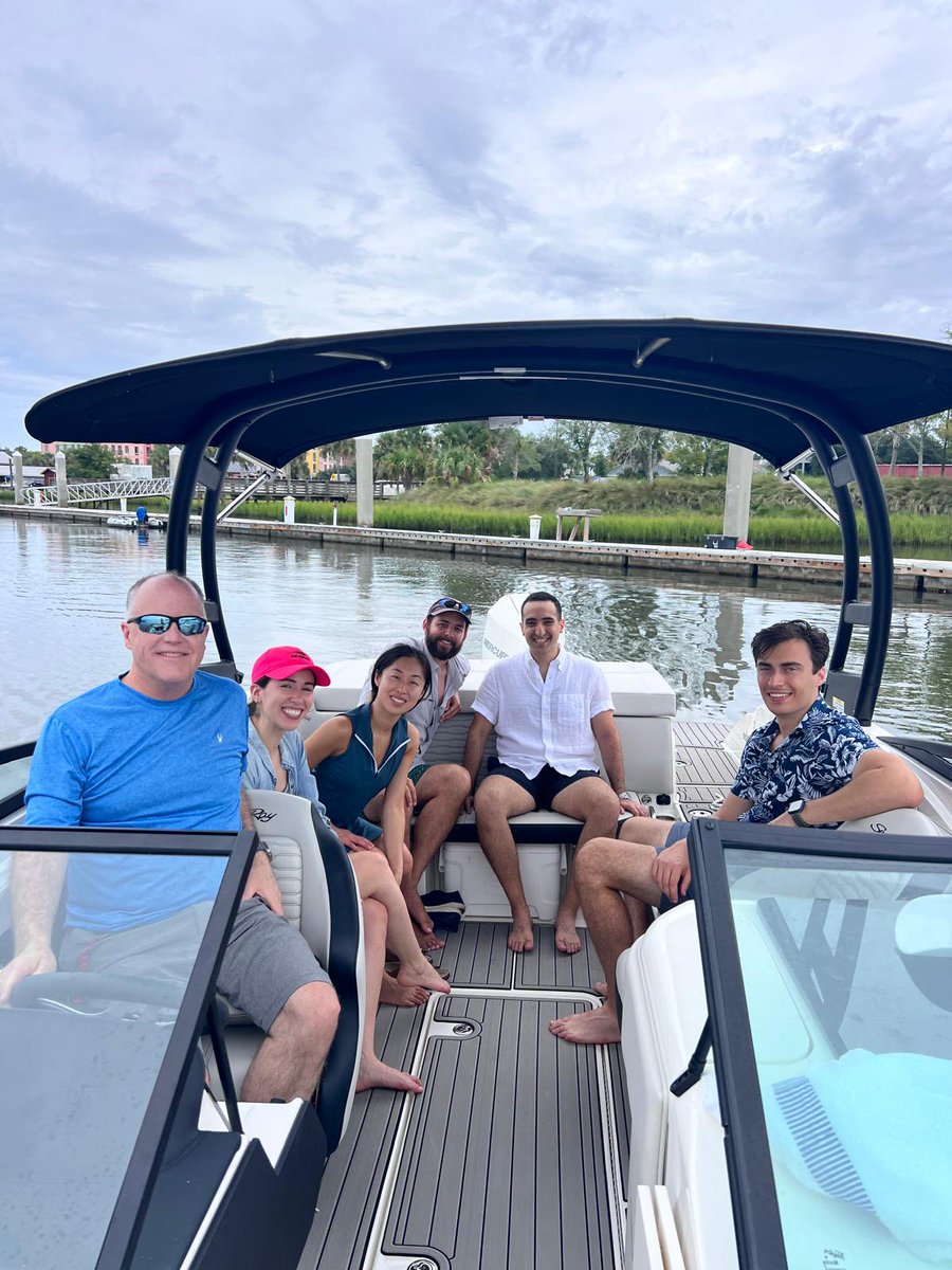 MayoClinicFL_IR's tweet photo. 🌊 IR Residents Retreat: Building Bonds, Connecting Minds! 🚤

This weekend, our IR residents embarked on a special retreat, journeying from Jacksonville to Amelia Island, while enjoying a scenic boat tour and a relaxing breakfast. 🥐🍳

Our resident team—Kacper, Melody, Carlos, Cynthia @cyndlg, and Karim @KZaazoue —had the opportunity to connect and share experiences outside the clinical setting. This retreat was all about the residents, focusing on building strong bonds and teamwork among those who are the future of our field.

These moments are crucial for creating a supportive and collaborative environment as we continue to learn and grow together.

Stay tuned for more adventures and insights from our residents.

 #IRResidentsRetreat #residentbonding #ameliaislandadventures