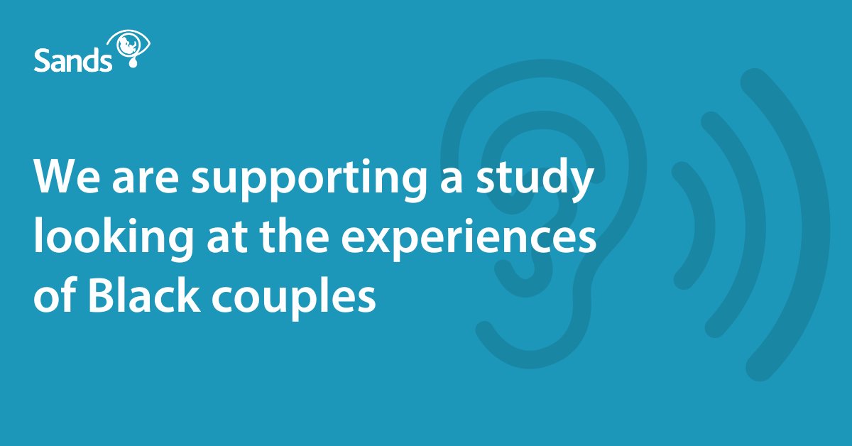 We are supporting a research study looking at the experiences of Black couples' in pregnancy and #BabyLoss

The research will focus on how well-being and mental health aspects can be improved.

Email Stasha Lee, if you would like to take part.

➡️ hs18sds@leeds.ac.uk