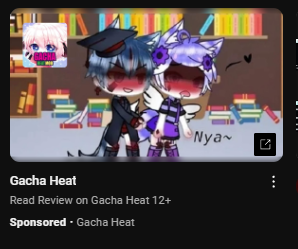 itzjustted's tweet image. How the fuck does yt allow this @YouTube @TeamYouTube  This is inappropiate sexual content, Gacha heat which is obviously 18+ is on 12+. Also my friend found a PORN ad. which he linked hes account on 14 AGES, Please Monetize your ads more!