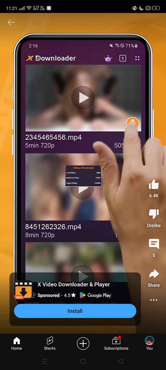 itzjustted's tweet image. How the fuck does yt allow this @YouTube @TeamYouTube  This is inappropiate sexual content, Gacha heat which is obviously 18+ is on 12+. Also my friend found a PORN ad. which he linked hes account on 14 AGES, Please Monetize your ads more!