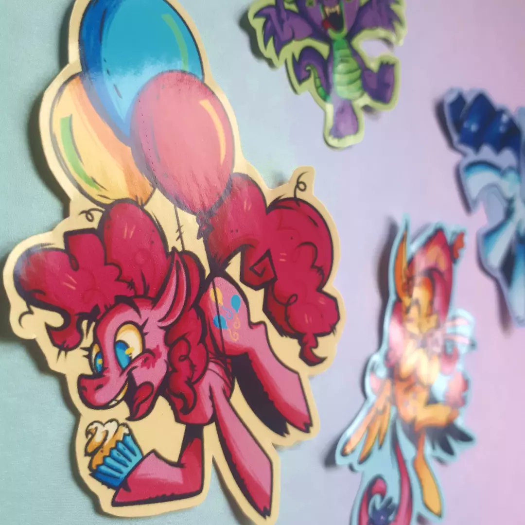 Flunky_Robots's tweet photo. New MLP Mane 6 (And Spike!!) Stickers!! 

Get 'em on my Etsy! :] https://t.co/8gim7kp7ZI