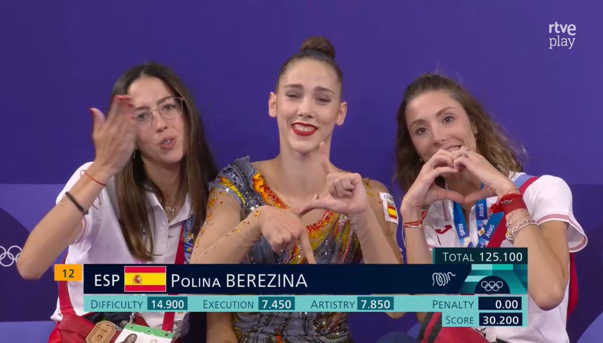 esteruss's tweet photo. Has cumplido tu sueño de llegar a unos Juegos Olímpicos, Polina ❤️ Un claro ejemplo de trabajo, tenacidad y constancia a lo largo de los años, orgullosos de ti ✨

#Paris2024 #RhythmicGymnastics https://t.co/5UX3O95qwa