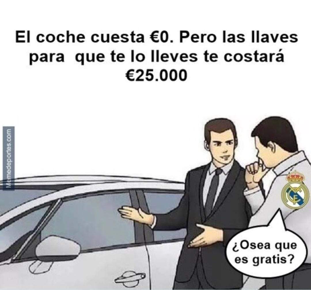 GxlDeMara's tweet photo. El fichaje de Mbappé explicado de mejor forma 😹😹 https://t.co/G9NGA3m8Oy
