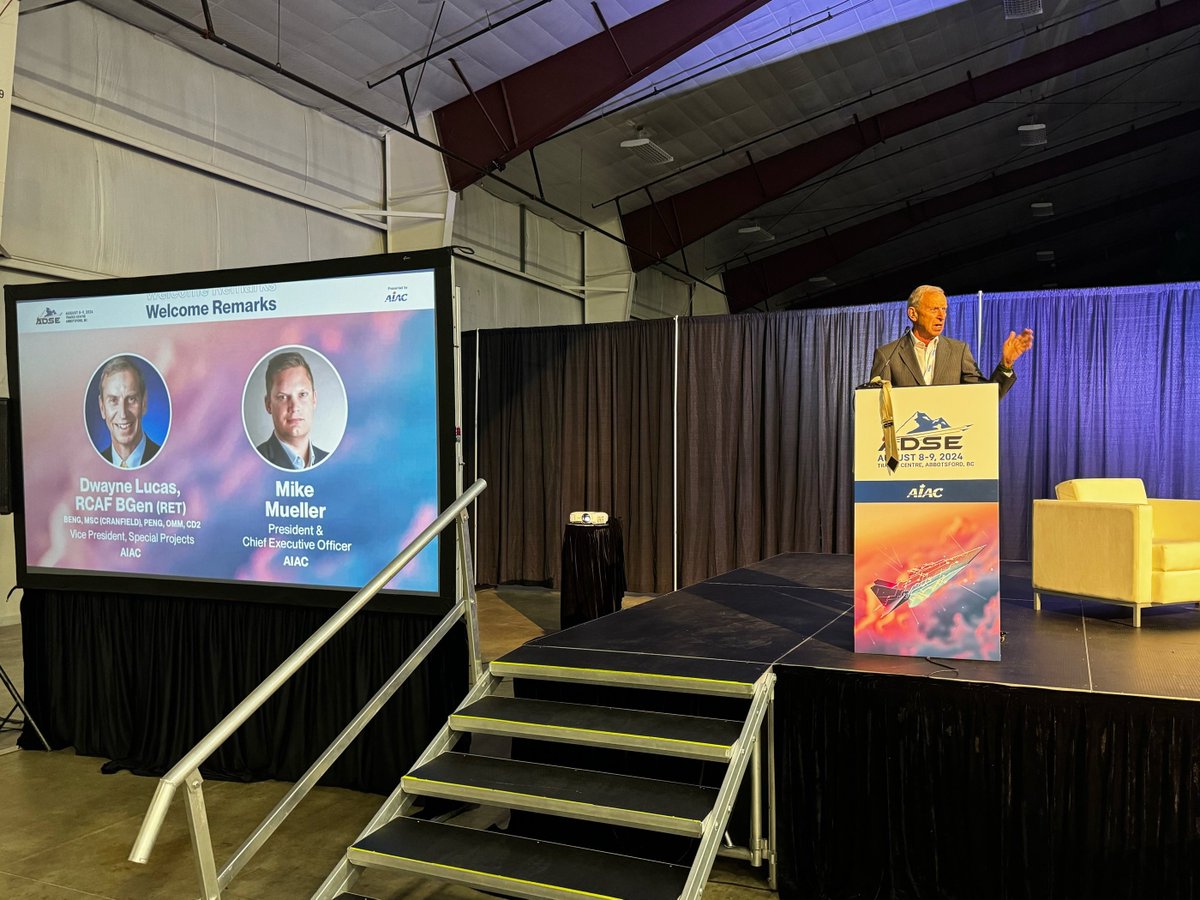 ADSEexpo's tweet photo. AIAC Vice President of Special Projects, and MC for #ADSE2024, Dwayne Lucas kicks off #ADSE, setting the tone for another engaging and informative event.
#Aerospace #AerospaceDefenceAndSecurity #AerospaceIndustry #CDNAerospace #CDNDefence #Event #Expo https://t.co/m5ZCkZRDkZ