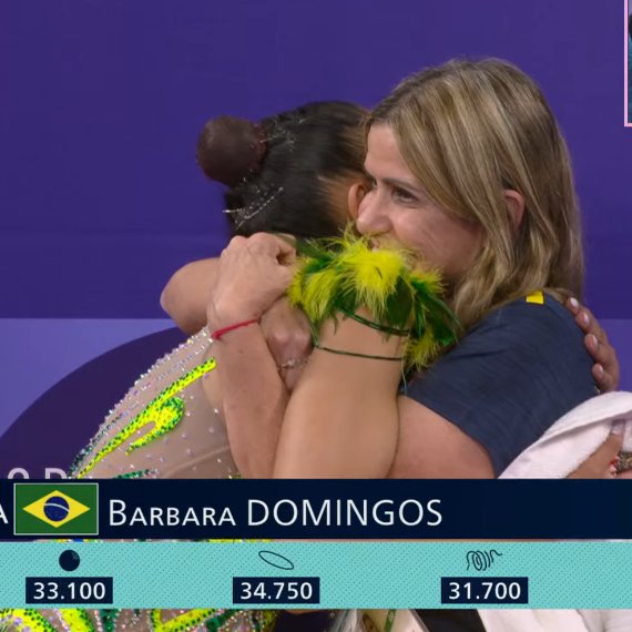 paposfut's tweet photo. BARBARA DOMINGOS é a PRIMEIRA BRASILEIRA NA HISTÓRIA a se classificar para a FINAL OLÍMPICA da Ginástica Rítmica individual! 👏🏻🇧🇷👏🏻🇧🇷👏🏻🇧🇷 https://t.co/vNYXAHEycJ