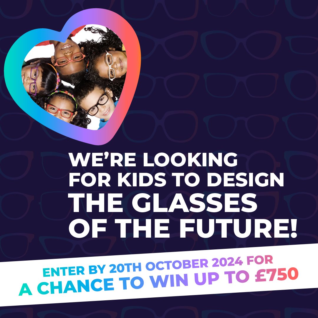 Glasses are GREAT!

We’re inviting kids everywhere to design the next generation of eyewear.

Join the Glasses of the Future competition and get creating! 
iapb.world/glassesofthefu….  

#GlassesOfTheFuture #WorldSightDay #LoveYourEyes #FutureEyewear #Vision #Eyecare #Glasses