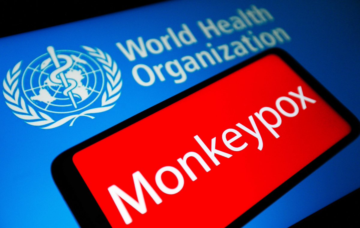 ‼️BREAKING: Africa's CDC set to declare MONKEYPOX a public health emergency by next week saying "the viral infection's rate of spread is alarming" — Reuters