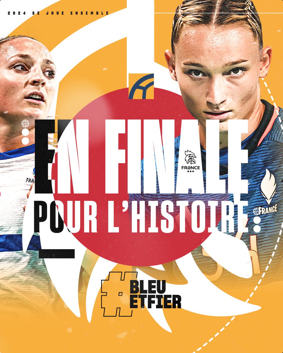 FRAHandball's tweet photo. ON EST EN FINALE !!! 🚀🤩
#BleuetFier https://t.co/7hLpaZDkfe