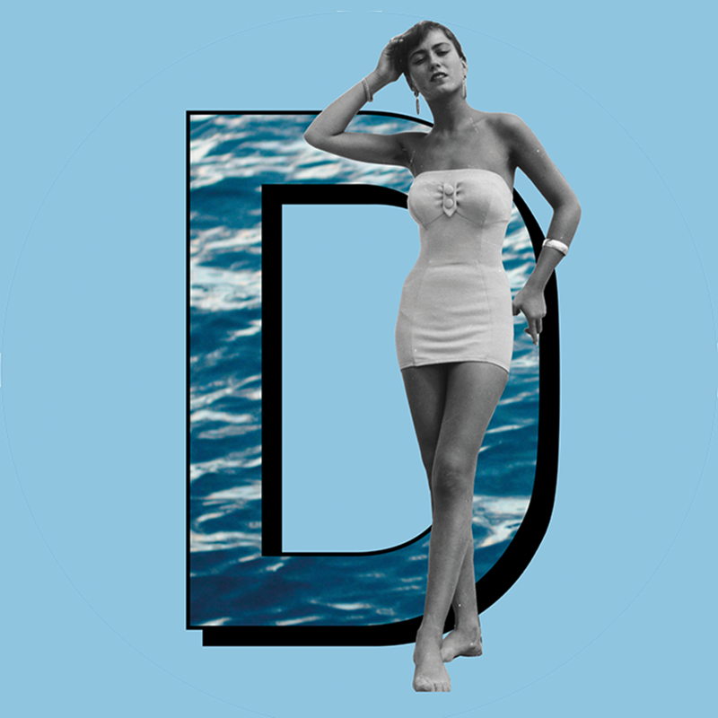 Dior's tweet photo. The sunkissed letter.
Warmth leads the A.B.C.Dior series to 'D' for Dioriviera universe—evoking the French Riviera, Christian Dior’s muse. His collections radiated with its colors and flowers, mingling French art de vivre with couture elegance. Tap the card to access the podcast.