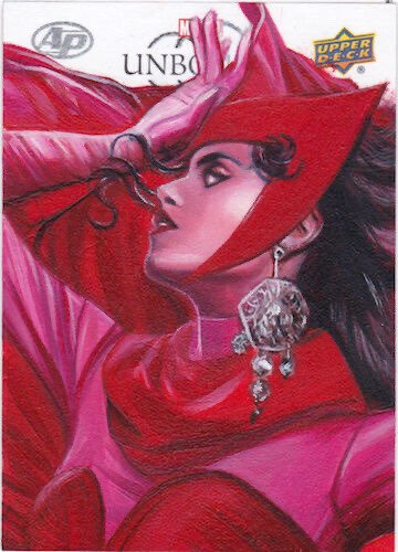 FeiticeiraNews's tweet photo. Divina e maravilhosa! Feiticeira Escarlate por Fred Ian para o Marvel Unbound card https://t.co/pOZDDyqpb2