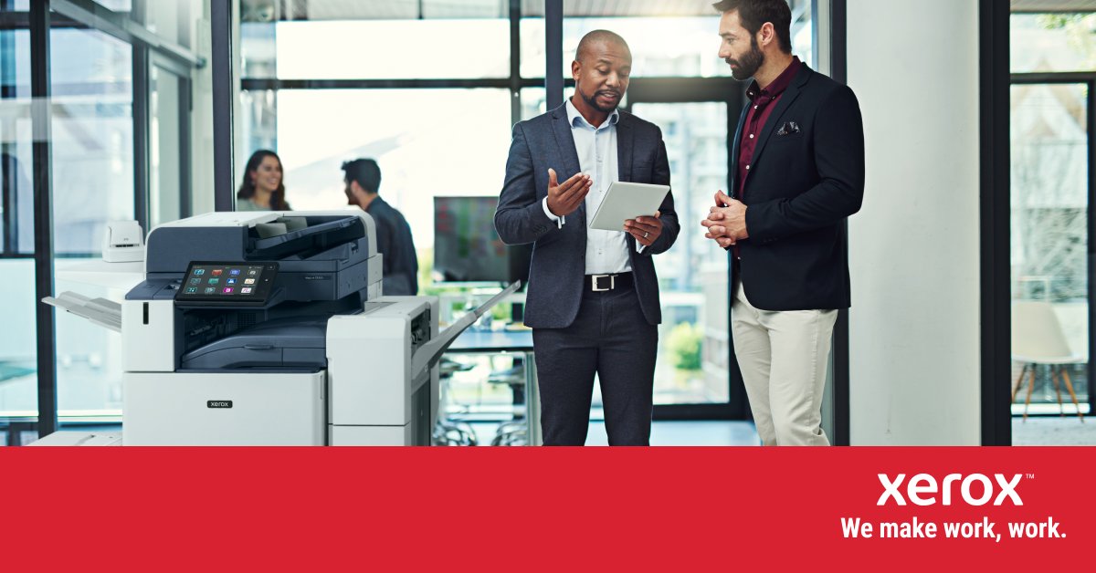 The  Xerox® AltaLink® Series MFP will simplify security implementation, improve scanning speeds and comes with 3️⃣ AI-assisted apps built in to the device.
 
Keep up with evolving workplace needs with the  Xerox® AltaLink® xerox.bz/46DhB7O