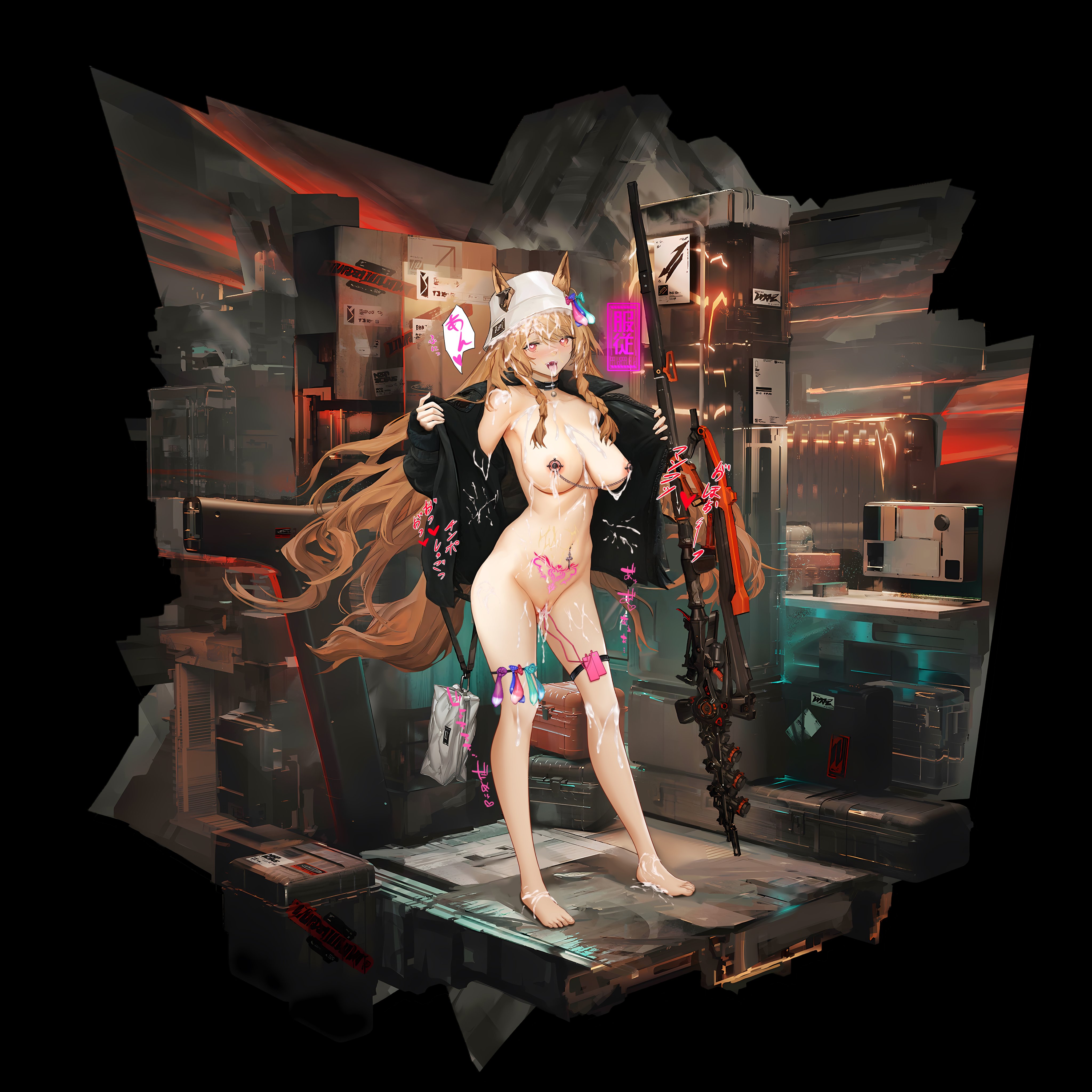 エロ　アークナイツ　コラ  / X