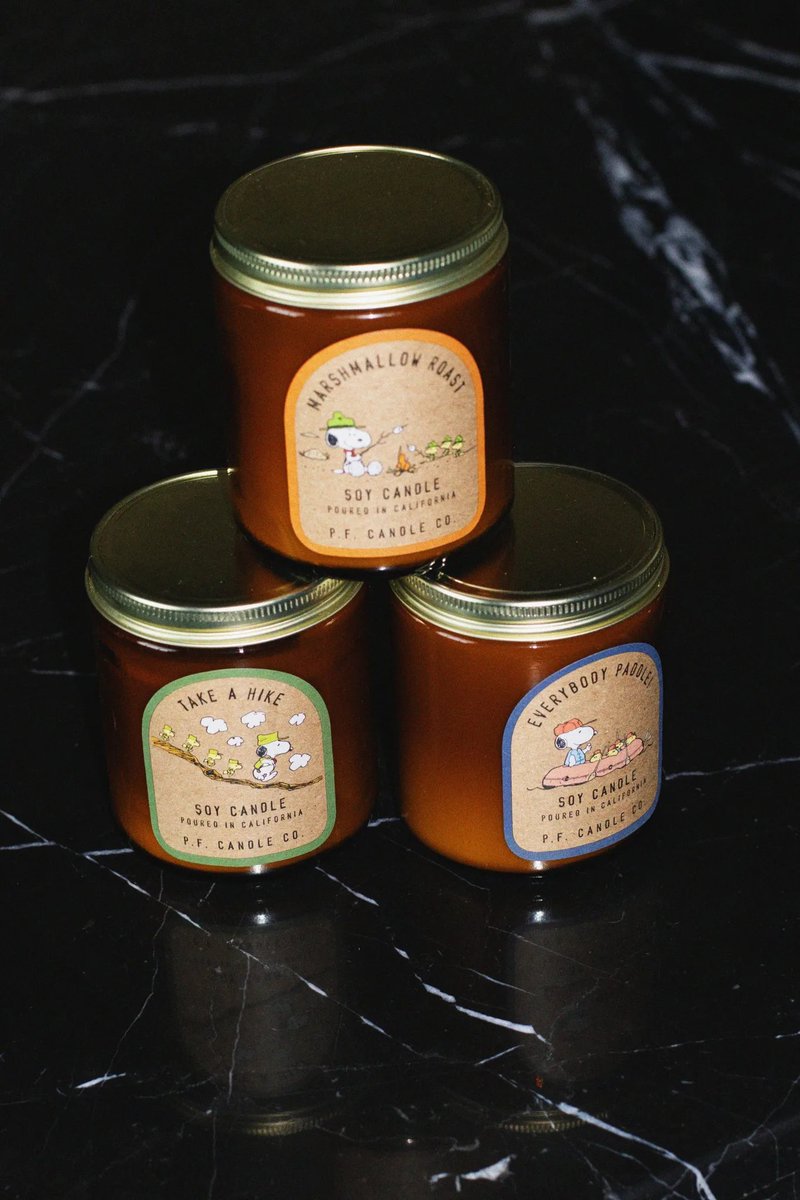 To celebrate the 50th anniversary of the beloved Beagle Scouts, P.F. Candle Co. and Peanuts™ have collaborated to launch a limited edition candle collection. thedieline.com/p-f-candle-co-…