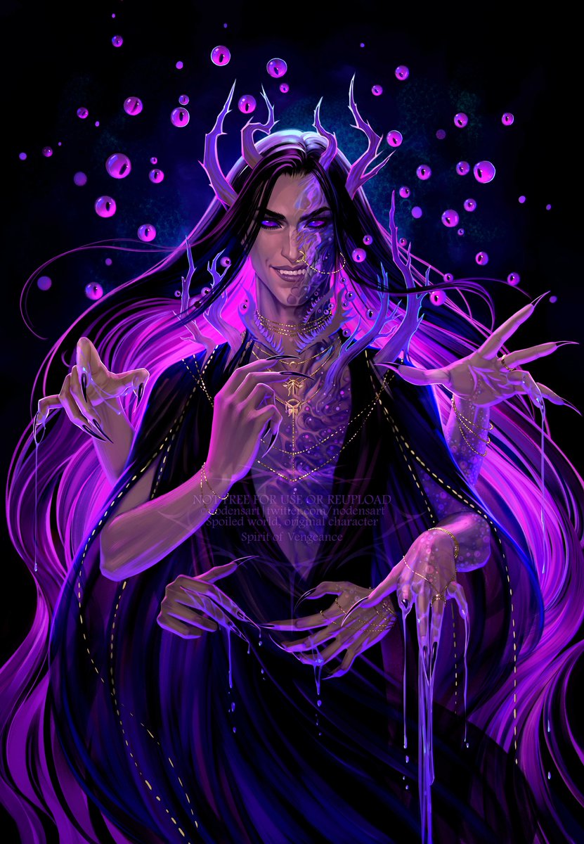 nodensart's tweet photo. Father of the Amethyst Tide 🔮✨

My villain #oc Spirit of Vengeance https://t.co/iDFGoGaMNa
