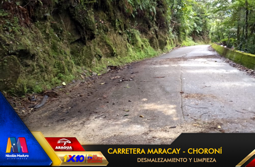 viasdearaguas's tweet photo. 🚧📸 Desplegados, en la carretera #Maracay #Choroní con el desmalezamiento y limpieza en los 50 Kilómetros.
#PuebloSonrienteYEnPaz 🇻🇪
Rutas limpias, playas más cerca.
@NicolasMaduro  @Soykarinacarpio @VTVcanal8 https://t.co/DNdjhSe9JY