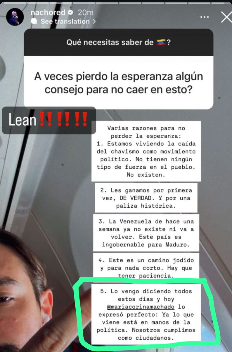 ¿Dónde se va a meter <a href="/NachoRed/">Nacho Redondo</a> cuando se dé cuenta que no existe salida del chavismo mediante las nuevas bailoterapias que propone MCM?

Venezuela necesita una verdadera oposición que entienda que enfrentamos a una dictadura genocida y narcotraficante.