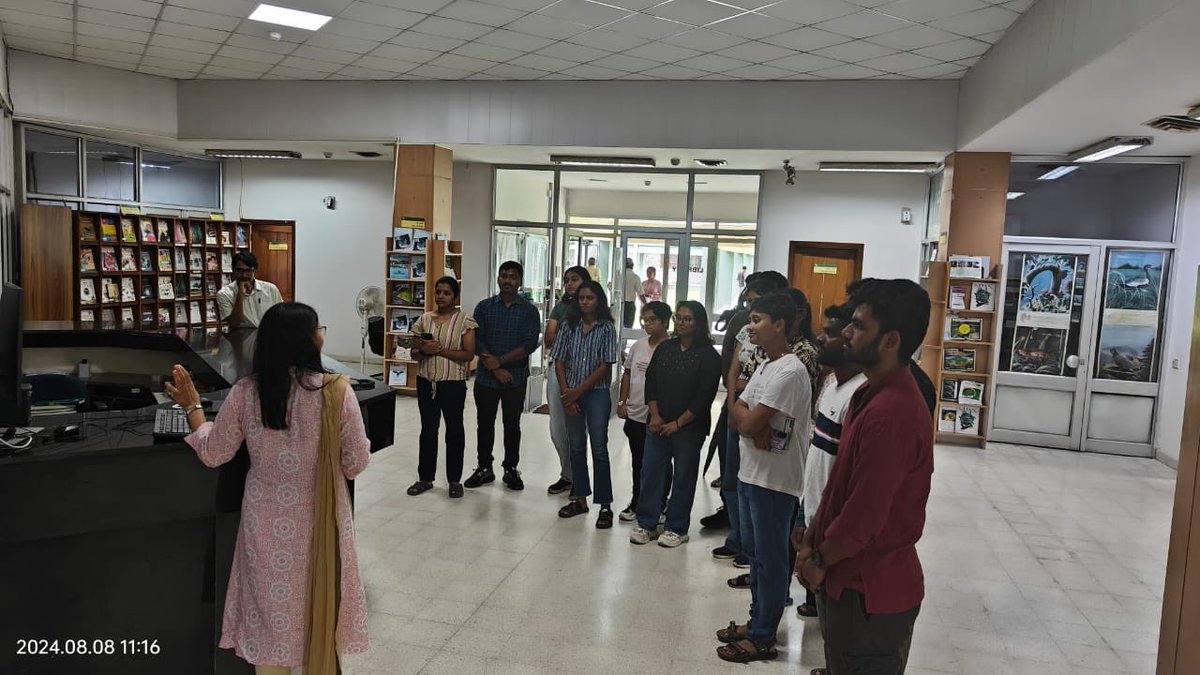 wii_india's tweet image. MSc Wildlife Science (2024-26) of @wii_india kickstarts with an orientation of students to the idyllic campus and various cells &amp;amp; labs of the Institute @vrtiwari1 @SutirthaDutta82 @amitwii @moefcc